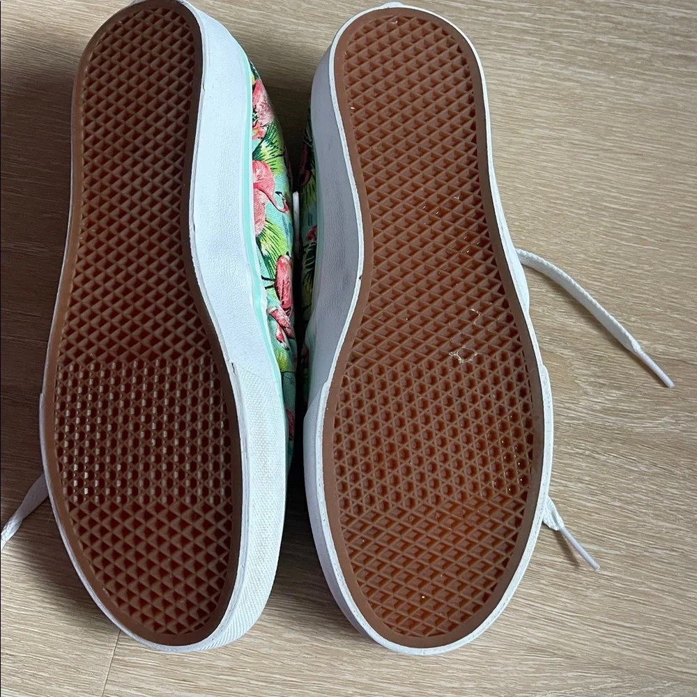 VANS ultra cush low skate shoes flamingo print 6.5 - Picture 8 of 8